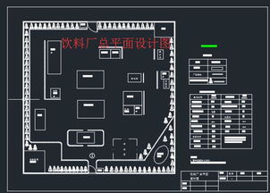 飲料廠(chǎng)總平面設(shè)計(jì)圖下載與CAD圖紙應(yīng)用指南